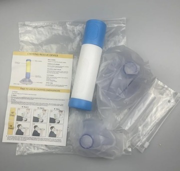 Emergency Adult Kid Choke Rescue Device CPR Saving First Aid Kit Tool Home