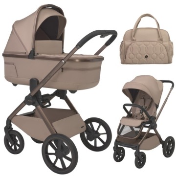ESPIRO CLODI візок дитячий 2 в 1 набір XL адаптери аксесуари STYLISH бежевий