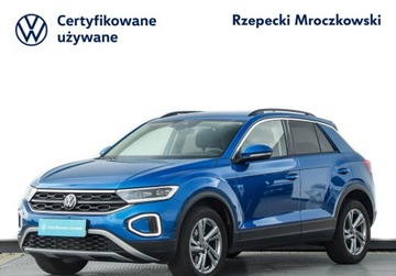 Volkswagen T-Roc I 2024 Volkswagen T-Roc 1.0 TSI 116KM Life Kamera Cofania Podgrzewane Fotele Lamp