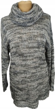 H&M Oversizowy SWETER z GOLFEM rozmiar XS