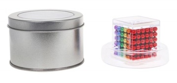 РАЗНОЦВЕТНЫЕ БЛОКИ МАГНИТНЫЕ ШАРИКИ NEOCUBE 216e 5мм