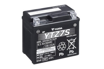 Akumulator motocyklowy Yuasa YTZ7S-BS 6.3Ah 130A