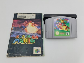 NINTENDO 64 SUPER MARIO 64 + ОРИГИНАЛ КНИГИ