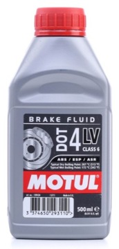 PŁYN HAMULCOWY MOTUL DOT4 LV 0,5L ABS ESP ASR TC