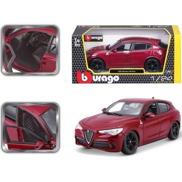 Модель Alfa Romeo Stelvio 1:24 Bburago 18-21086