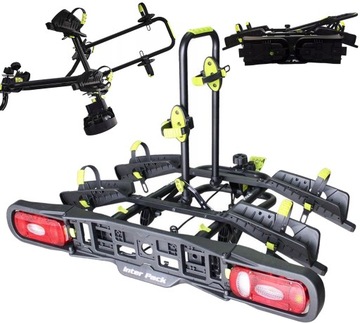 BAGAŻNIK ROWEROWY NA HAK 2 ROWERY Inter Pack DUO