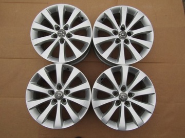 4× DISK HLINÍK OPEL ASTRA H ZAFIRA B VECTRA C MERIVA SAAB 9 3 5 7.0" X 17" 5X110 ET 35