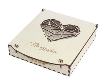 ПОДАРОЧНАЯ КОРОБКА СКРЕТЧ-КАРТА СВАДЬБА ЛОТТО PP2