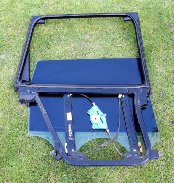 TOUAREG 7L КОРОБКА ДВЕРИ, ОКНО, ЗАДНИЙ ЛЕВЫЙ ПОДЪЕМНИК