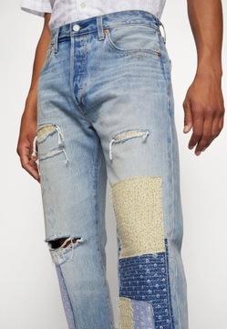 Spodnie jeansy męskie LEVI'S niebieskie W33 L 32