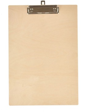 ДЕРЕВЯННЫЙ БУФЕР ОБМЕНА А4 С КЛИПБОРДОМ