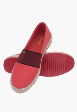 Espadryle Damskie BIG STAR Buty wsuwane różowe 39