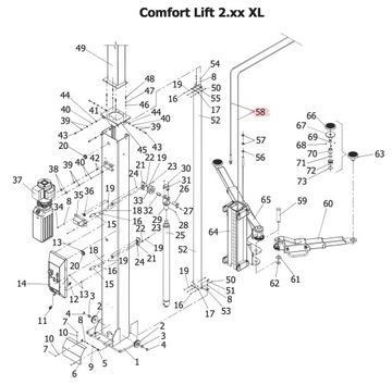 Zamiennik ATH-Heinl: Lina stalowa Comfort X, HL2 450