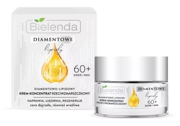 BIELENDA DIAMENTOWE LIPIDY KREM-KONCENTRAT DZIEŃ NOC 60+ 50ml