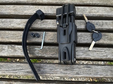 СКЛАДНОЙ ЗАМОК для рамы ВЕЛОСИПЕДА Стальная защита от кражи