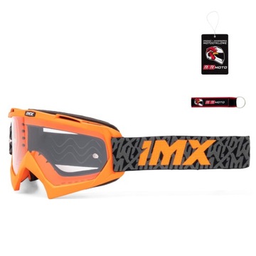 Gogle IMX MUD ORANGE MATT/GREY/ORANGE GRATISY