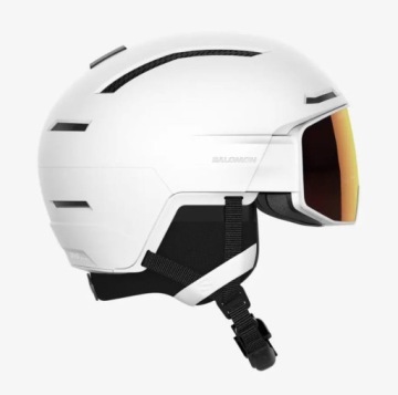 Лыжный шлем Salomon Driver Prime Sigma Photo Mips белый 2024 — S 53-56