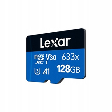 КАРТА ПАМЯТИ LEXAR 128 ГБ micro SD 100 МБ/с A1 V10