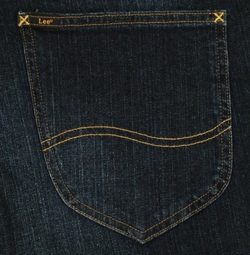 LEE spodnie SLIM low blue POWELL W28 L34