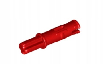 LEGO Ośka z pinem Technic 11214 czerwony 10 szt