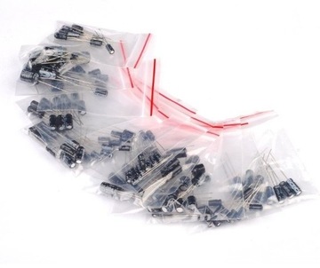 Комплект электролитических конденсаторов 120 шт.