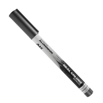 AK Interactive RCM010 Marker Real Color Aluminium