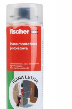 Piana Pianka montażowa pistoletowa Fischer 750 ml 53145 letnia