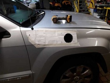 Jeep Grand Cherokee WK/WH Шноркель правая