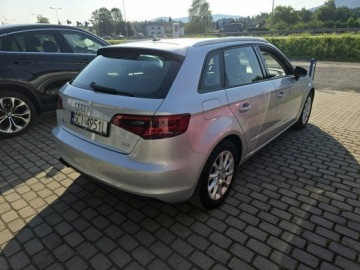 Audi A3 8V Hatchback 3d 1.4 TFSI 122KM 2014 Audi A3 Sportback Sportback, navi, klimatronik, zdjęcie 5