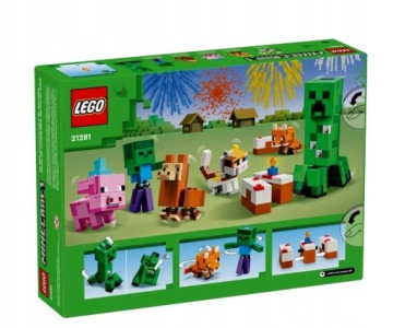 21281 LEGO MINECRAFT-FAMILY PROSPECTS+LEGO MINECRAFT 30672 STEVE and PANDA
