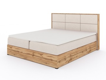 Континентальная кровать Leoni II 180x200 см LOFT, обитая матрасом