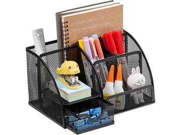 Organizer na biurko NTN Przybornik Czarny
