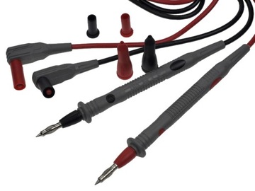 PRZEWODY pomiarowe 4mm igła banan 1,2m