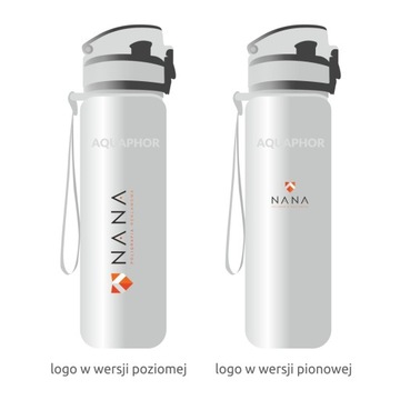 Фильтр-бутылка АКВАФОР Сити, бутылка для воды с фильтром + гравировка вашего имени и логотипа