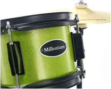 Детские барабаны Millenium Youngster, зеленые
