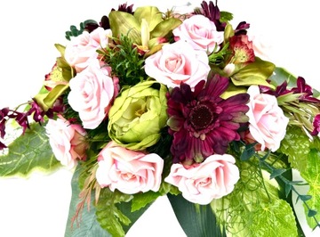 Эксклюзивное оформление букета Букет роз для памятника