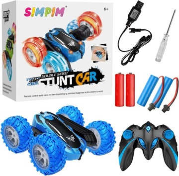 DUŻY ZDALNIE STEROWANY SAMOCHÓD TWISTER KASKADER PILOT 2,4GHz 360° 4WD AUTO