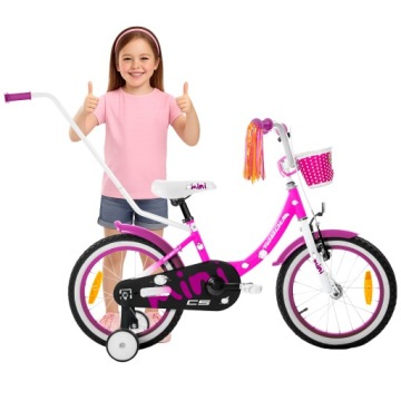 ROWEREK DZIECIĘCY 16 CALI TABOU ROWER DZIECIĘCY PROWADNIK I KOSZYK GRATIS