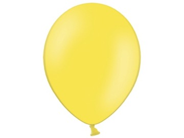 BALONY URODZINOWE DUŻE 35cm 25 sztuk - Żółte