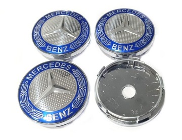 MERCEDES DEKIELKI KAPSLE DEKLE ALUFELG 60MM 4szt
