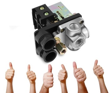 РЕЛЕ ДАВЛЕНИЯ ДЛЯ КОМПРЕССОРА 400 В СТАТУС ДАВЛЕНИЯ