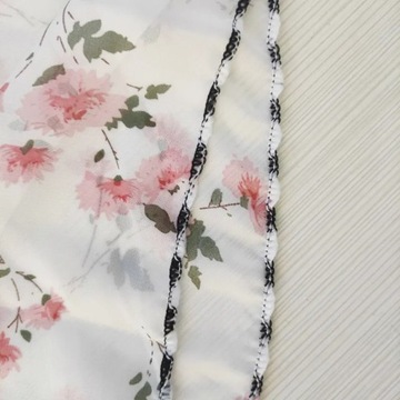 Новый шифоновый шарф для лица, солнцезащитный крем, шейный платок, бандана с цветочным принтом