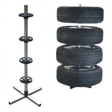 Stojak na koła felgi aluminiowy 100kg