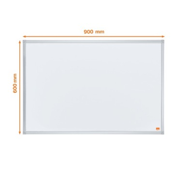 Магнитная доска Nobo Essentials для сухого стирания, алюминиевая рама - 90x60см