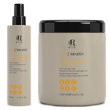 RR Keratin Lotion + Maska Regenerująca 200 +1000ml