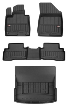 Set 3D Gumové rohože a rohože Kia Sportage 5 Hybrid Hev od 2021- d