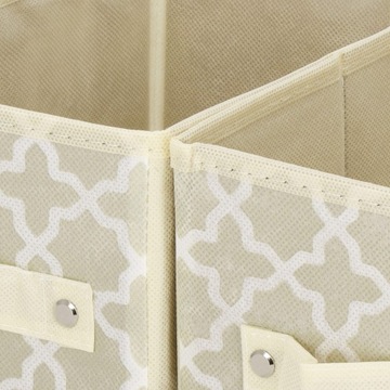 ОРГАНАЙЗЕР БЕЛЬЯ НОСКИ ДЛЯ ГАРДЕРОБА КОМПЛЕКТ ЯЩИКОВ 4x КОРОБКА-КОНТЕЙНЕР