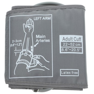 ГИБКАЯ МАНЖЕТА ФИГМОМАНОМЕТР ЭЛЕКТРОННЫЙ нарукавный браслет для измерения бокового давления БЫТОВОЙ