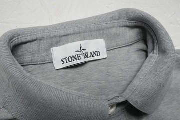 Stone Island Polo szara koszulka męska M
