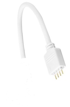 Złączka męska do taśmy RGB GOLDPIN 4PIN przewód